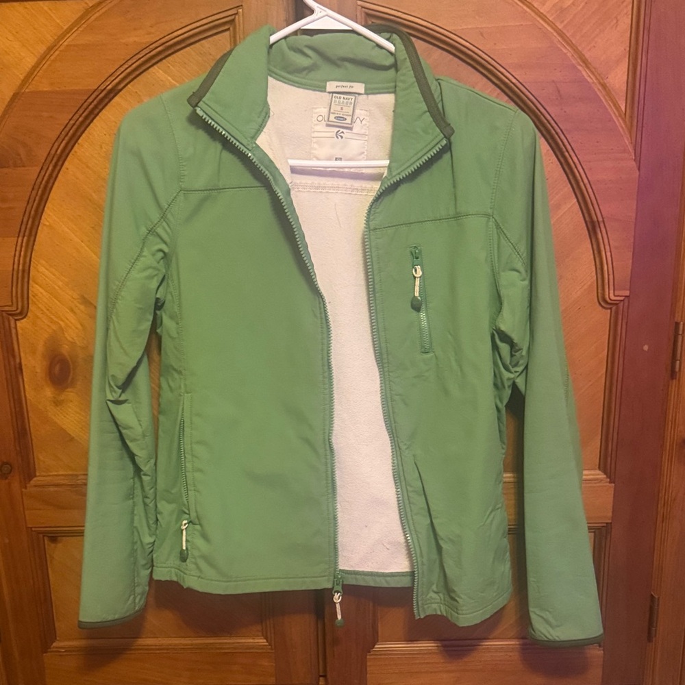 Old Navy Women's Utility Jacket in Light Green